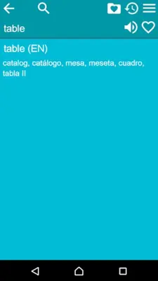 EN-ES Dictionary android App screenshot 7